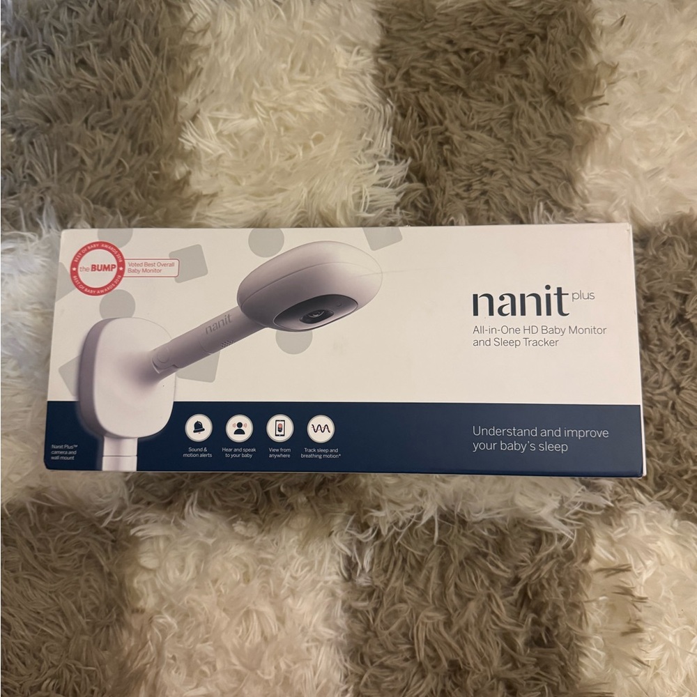 NEW Nanit Plus All-in-One HD Baby Monitor - White